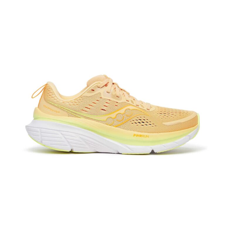 Saucony Guide 18 Orange Gelb SS25 Damen
