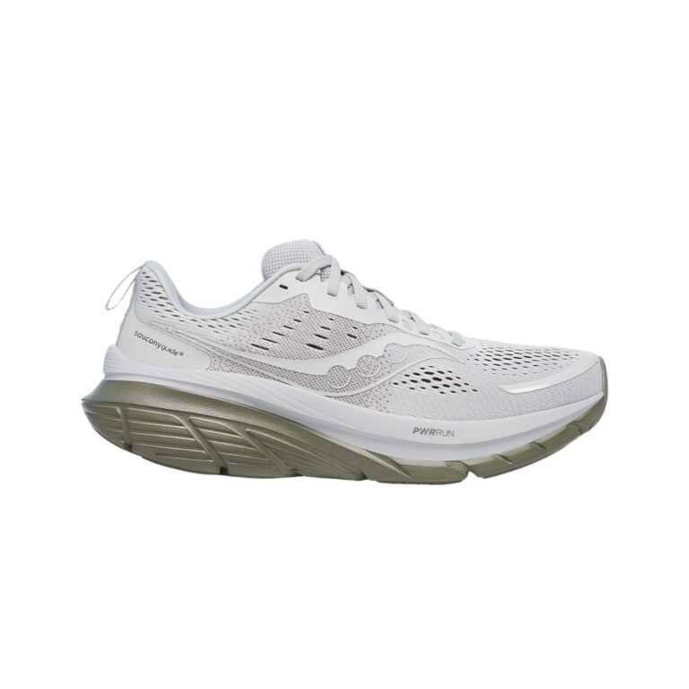 Saucony Guide 18 Schuhe Beige Grün SS25