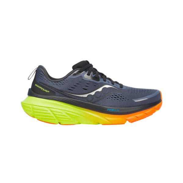 Saucony Guide 18 Schuhe Blau Gelb AW25