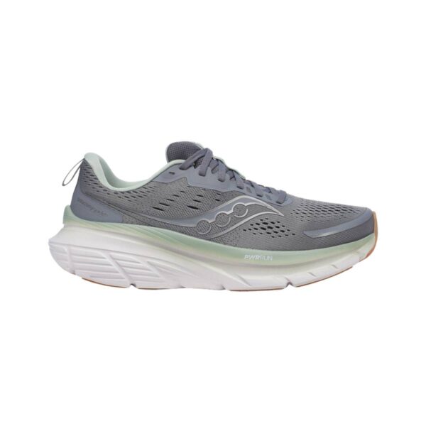 Saucony Guide 18 Schuhe Grau Grün AW25