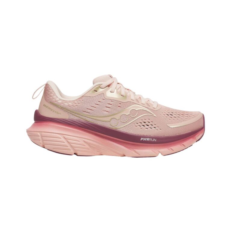 Saucony Guide 18 Schuhe Rosa Granat AW25 Damen