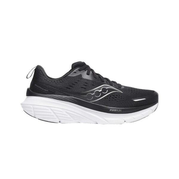 Saucony Guide 18 Wide Schwarz Weiß SS25