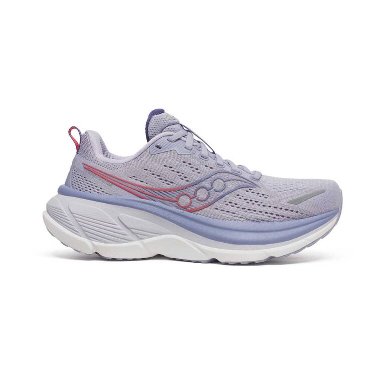 Saucony Hurricane 25 Lila Weiß AW25 Damen Schuhe
