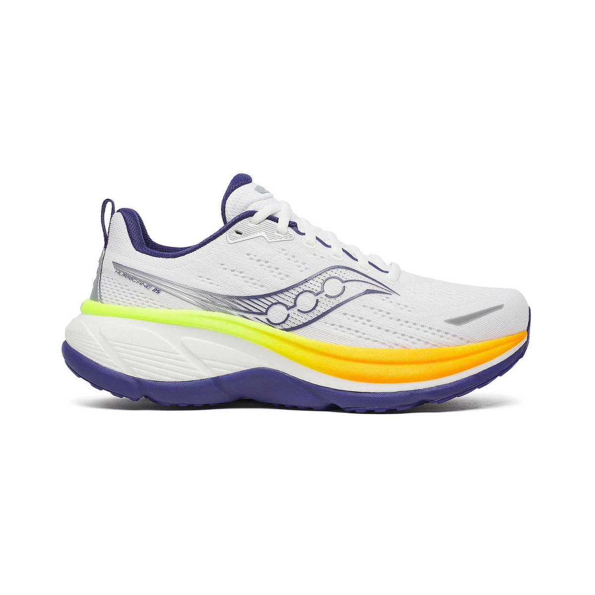 Saucony Hurricane 25 Schuhe Weiß Orange AW25 Saucony Hurricane 25 Schuhe Weiß Orange AW25