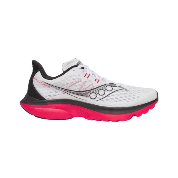 Saucony Kinvara 16 Schuhe Weiß Rot AW25
