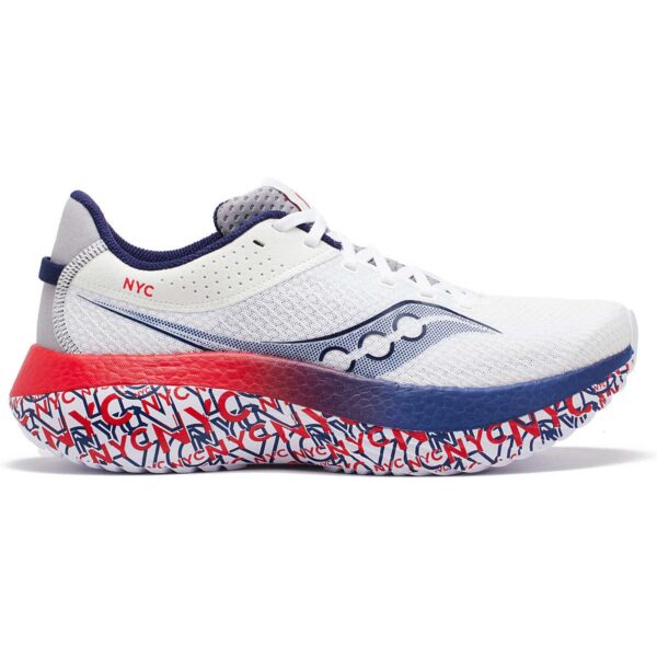 Saucony Kinvara Pro NYC Weiß Rot Sneakers AW23
