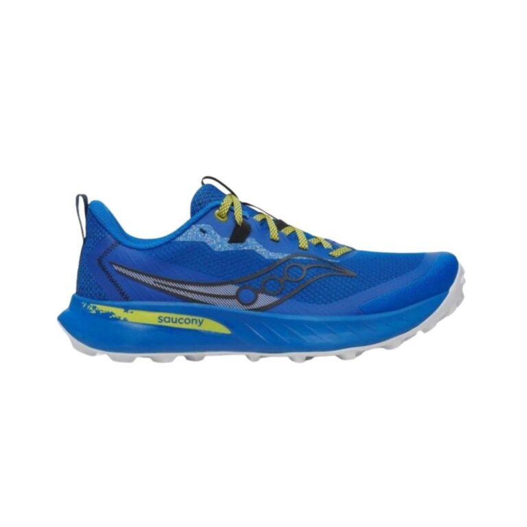 Saucony Peregrine 15 Blau Gelb SS25