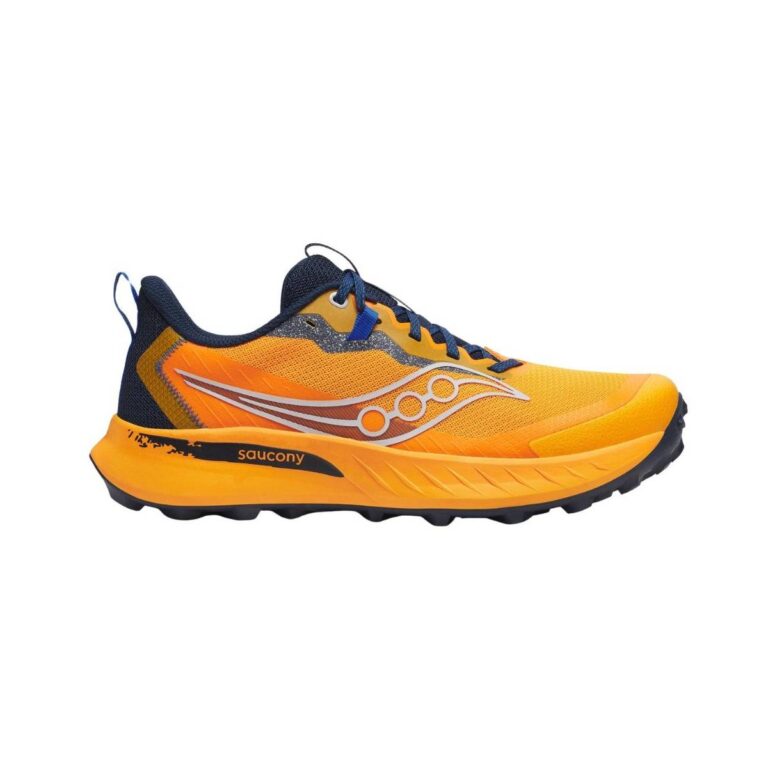 Saucony Peregrine 15 Orange Marineblau SS25