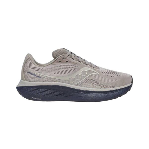 Saucony Ride 18 Schuhe Grau Blau AW25