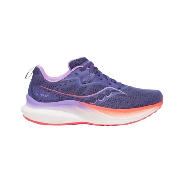 Saucony Tempus 2 Schuhe Lila Rosa AW25 Damen