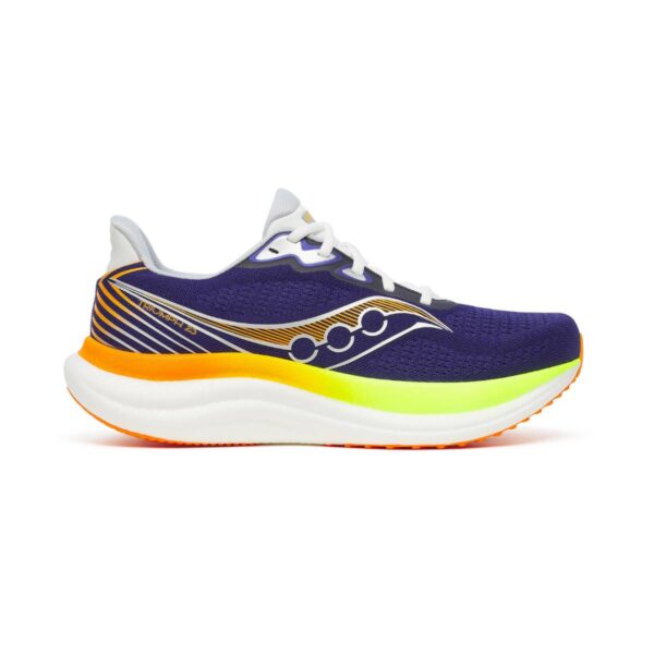 Saucony Triumph 23 Schuhe Blau Orange AW25