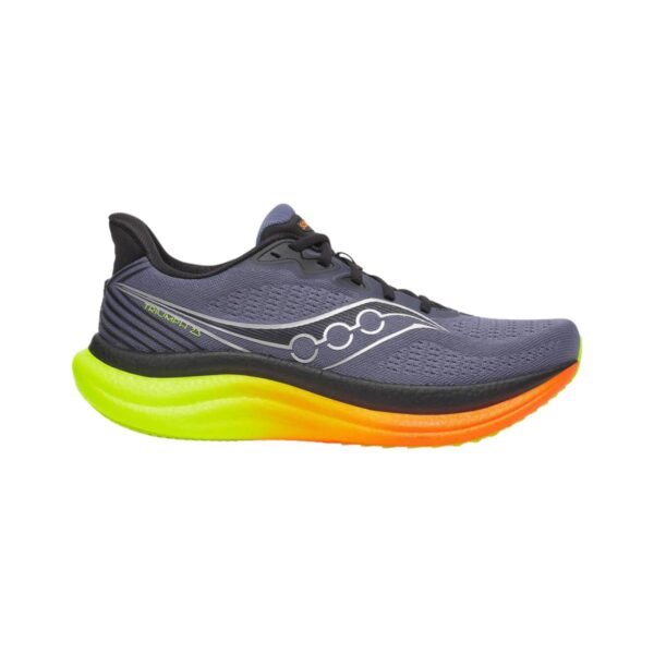 Saucony Triumph 23 Schuhe Grau Orange AW25