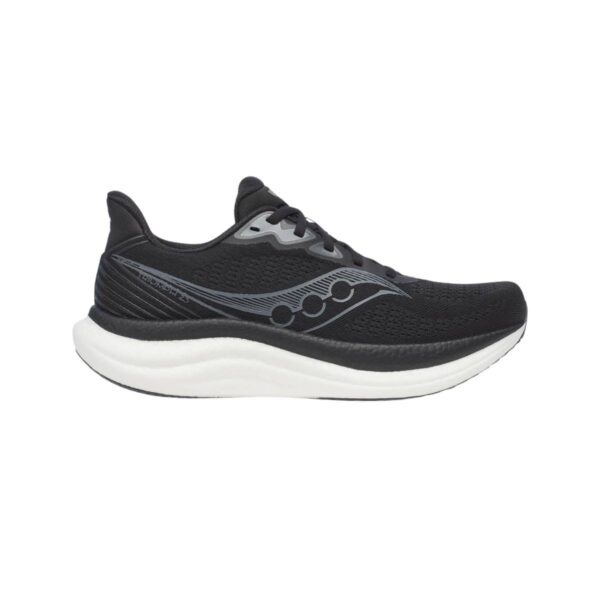 Saucony Triumph 23 Schuhe Schwarz Weiß AW25