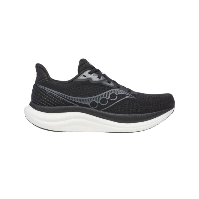 Saucony Triumph 23 Schuhe Schwarz Weiß AW25