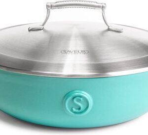 Saveur Selects - Voyage Kasserolle - Ø30 cm - Gusseisen - PFAS-frei - Induktion - Saveur Blau Wohnen & Kochen