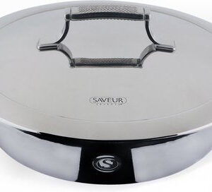 Saveur Selects - Voyage Kochtopf - Ø30 cm - Dreischicht-Edelstahl - PFAS-frei - Induktion - Backofenfest Wohnen & Kochen
