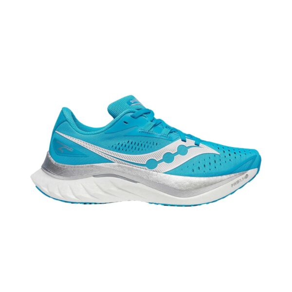 Schuhe Damen Saucony Endorphin Speed 4 Blau Weiß