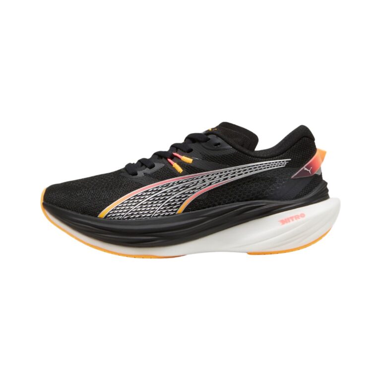 Schuhe Puma Deviate Nitro 3 Schwarz Orange Damen