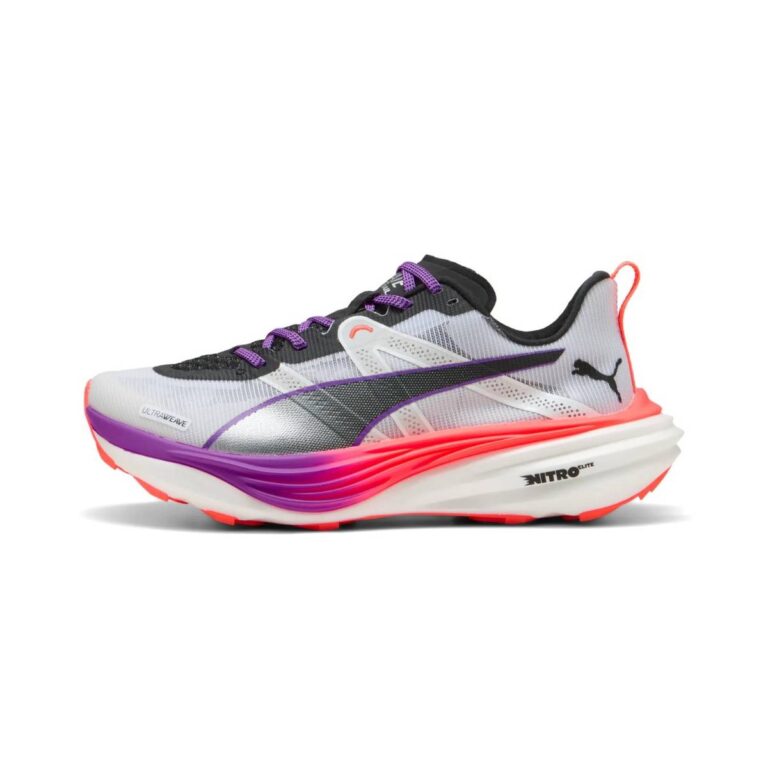 Schuhe Puma Deviate Nitro Elite Trail Weiß Rot SS25 Damen