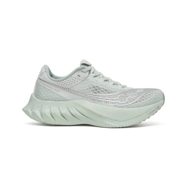Schuhe Saucony Endorphin Pro 4 Grau Grün AW25 Damen