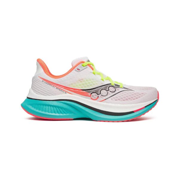 Schuhe Saucony Endorphin Speed 5 Weiß Grün AW25