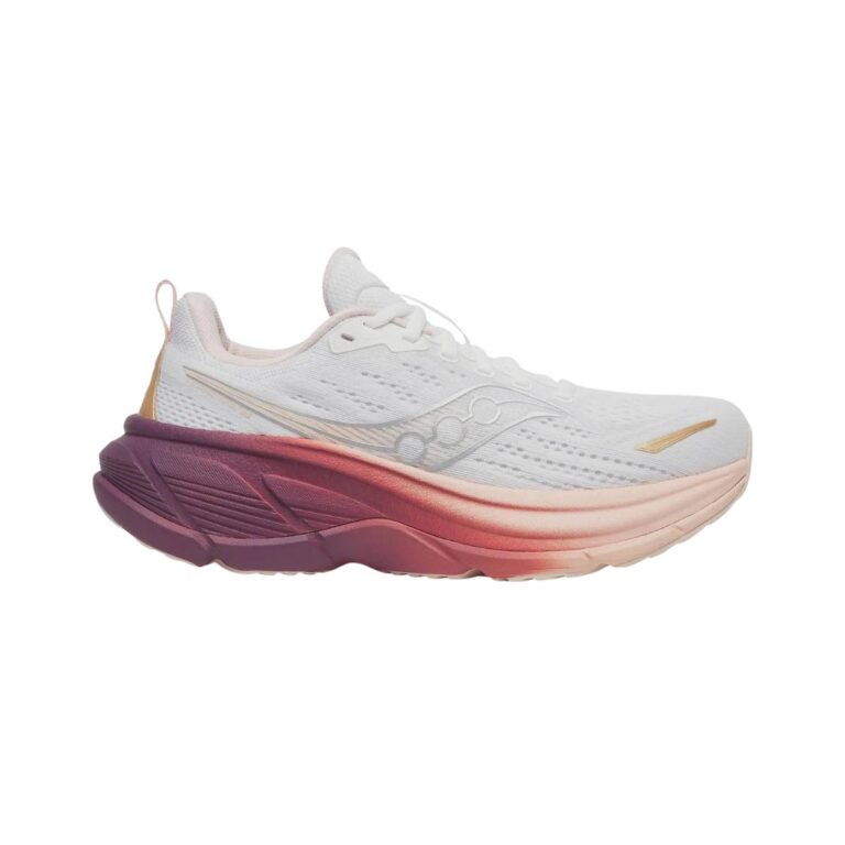 Schuhe Saucony Hurricane 25 Weiß Rosa AW25 Damen