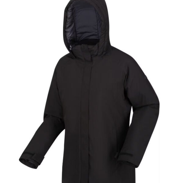 Schwarz Regatta Womens SandaIII WP Insul Jacke RWP385-800 - Größe 16 Kleidung