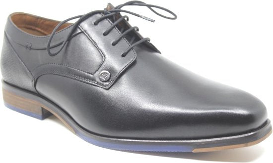 Schwarze Australische Schnürschuhe Magiore Leder Kleidung