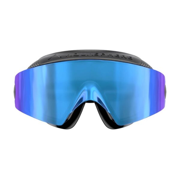 Schwimmbrille AquaSphere Defy Ultra Schwarz Blaue Linse Schwimmen