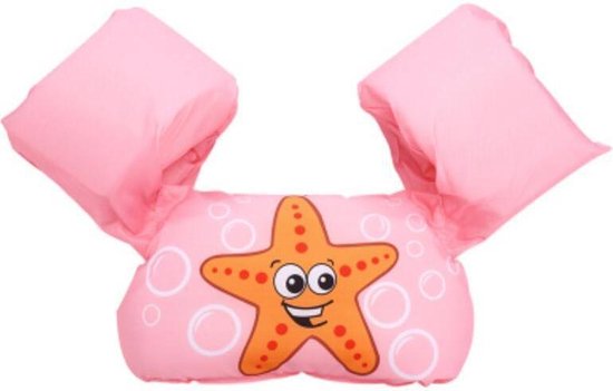 Schwimmweste Kinder - Seestern rosa | 2 - 6 Jahre | 15 - 25kg | Sicheres Schwimmen | Schwimmweste | Kidzstore.eu Hobby & Sport