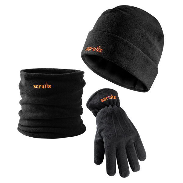 Scruffs Winterausrüstung - Einheitsgröße - Mütze/Schal/Handschuhe - Unisex Kleidung