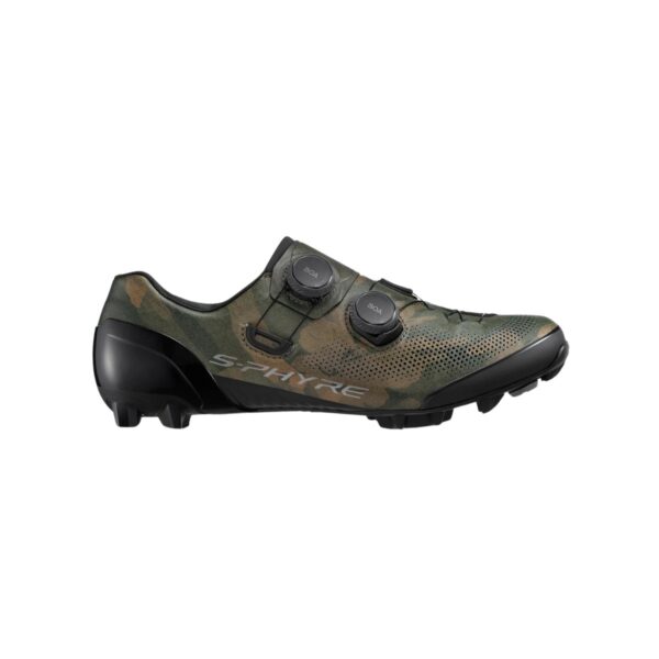Shimano S-PHYRE SH-XC903 Grün Braun Schuhe