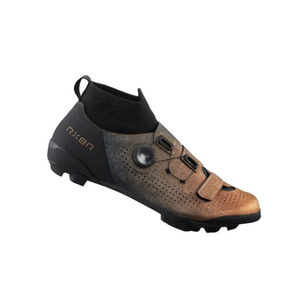 Shimano SH-RX801R Orange Schwarze Schuhe