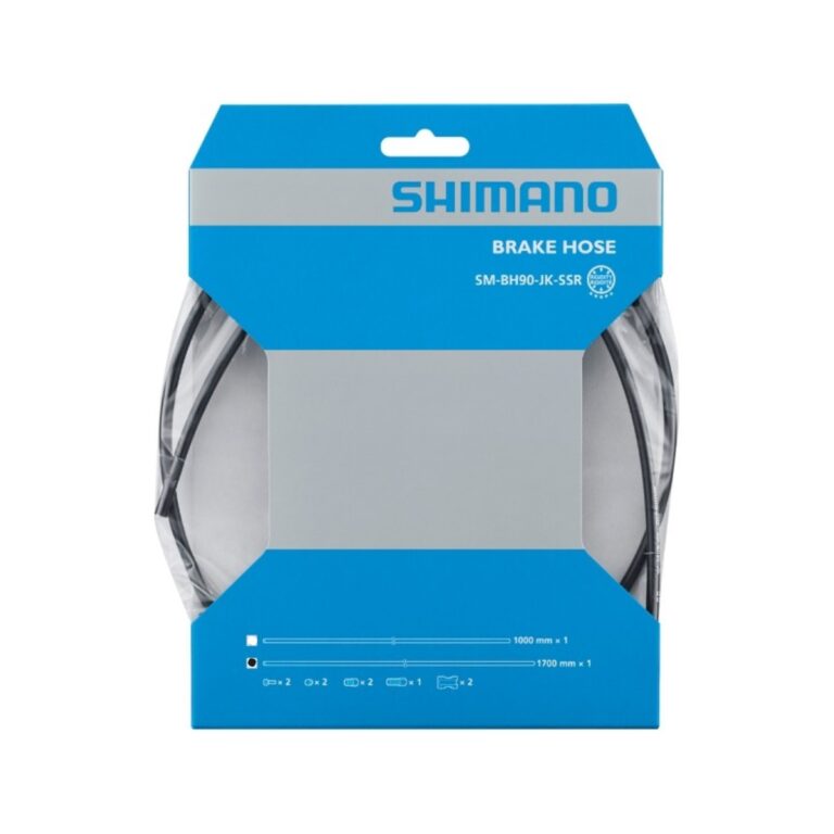 Shimano SM-BH90-JK-SSR Bremsschlauch 1700 mm Schwarz Radfahren