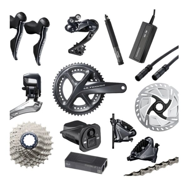 Shimano Ultegra R8070 Di2 Disc Komplettes Gruppenset Radfahren