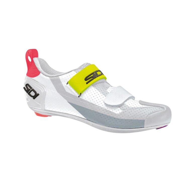 SIDI T-5 Air Schuhe Weiß Grau Gelb