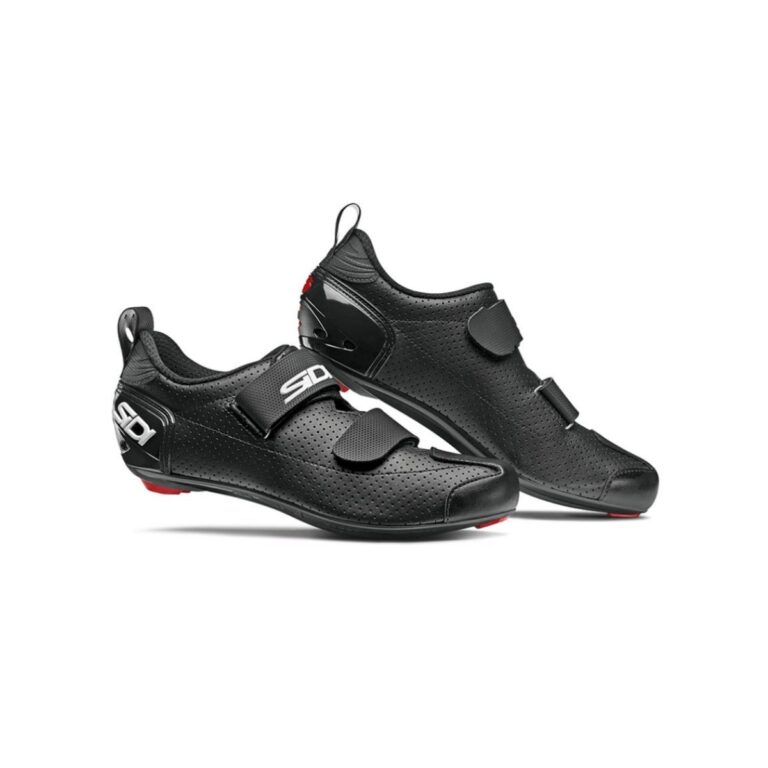 Sidi T5 Air Carbon Schwarz Weiß Triathlon Schuhe