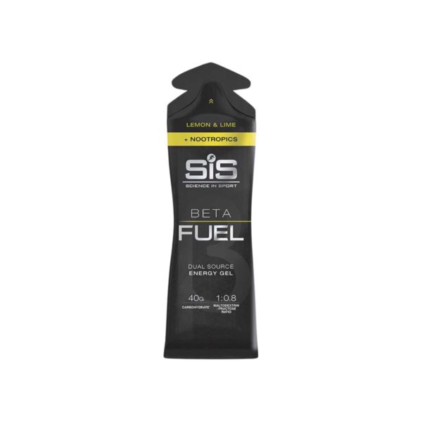 SIS Beta Fuel + Nootropics Energy Gel Zitronen-Limetten-Geschmack 6-Pack Ernährung