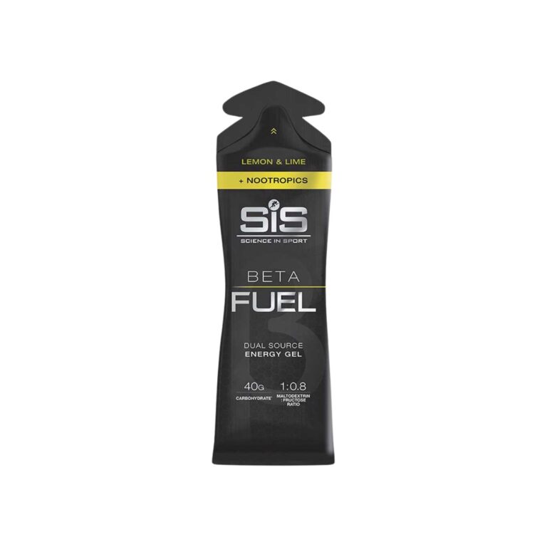 SIS Beta Fuel + Nootropics Energy Gel Zitronen-Limetten-Geschmack 6-Pack Ernährung