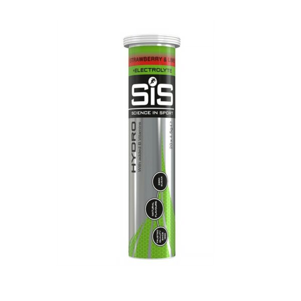 SIS GO Hydro Erdbeere und Limette 20 Tabletten x 4gr Ernährung