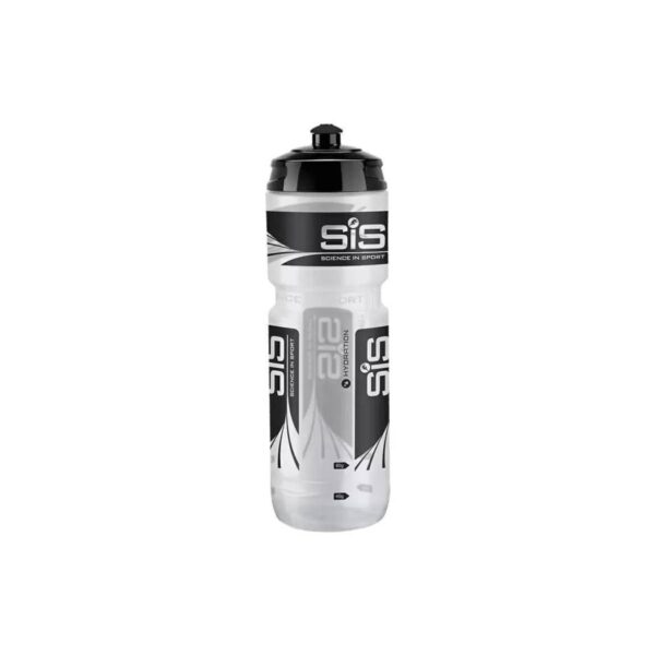 SIS Science In Sport Transparente 800ml Trinkflasche Laufen
