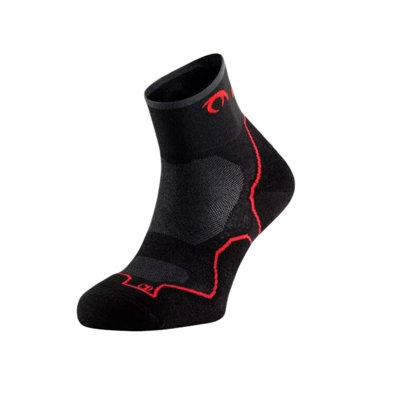 Socken Lurbel Desafio Three Schwarz Rot