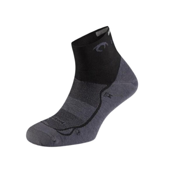 Socken Lurbel Race Three Grau Schwarz