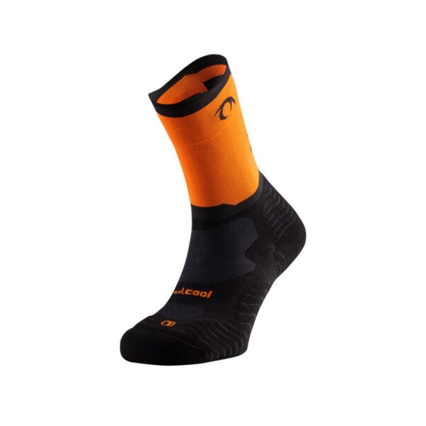 Socken Lurbel Rise Five Schwarz Orange