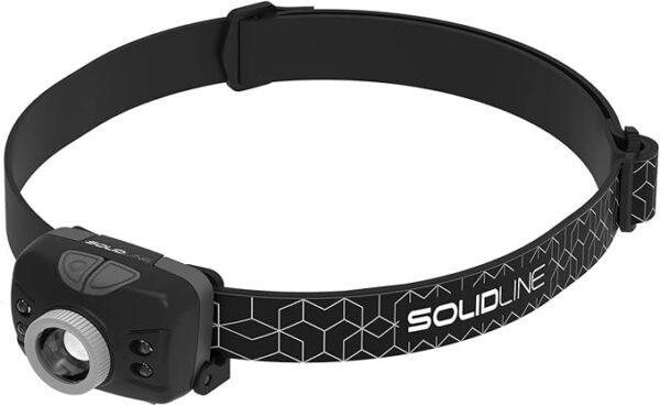 Solidline Stirnlampe von Ledlenser GMT Outdoor SH5 Schwarz Hobby & Sport
