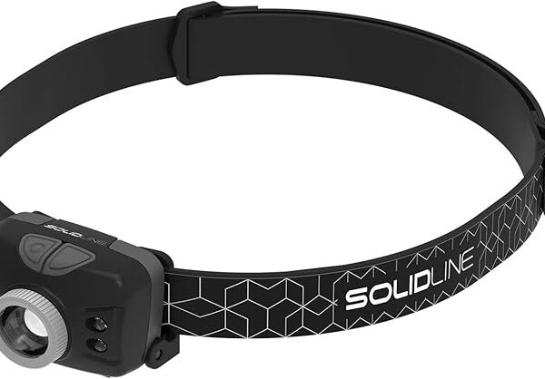Solidline Stirnlampe von Ledlenser GMT Outdoor SH5 Schwarz Hobby & Sport