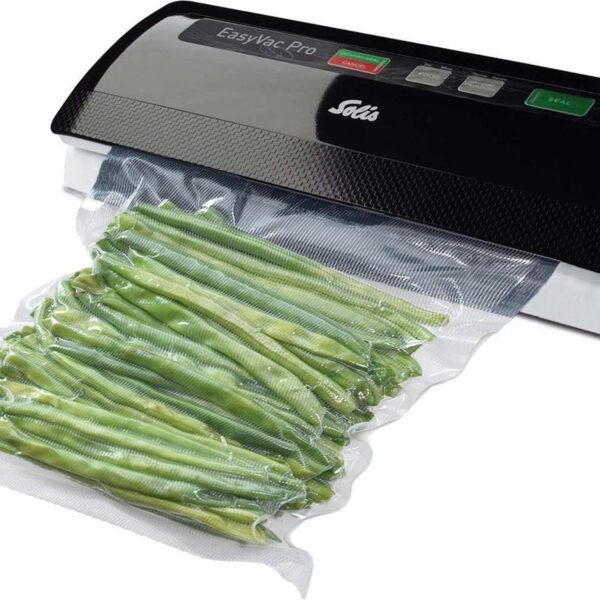 Solis Vac Pro 569 Vakuumiergerät - Vakuumiergerät mit Schlauchanschluss - Schwarz/Grau Wohnen & Kochen