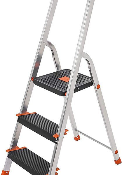 SONGMICS Leiter mit 3 Stufen