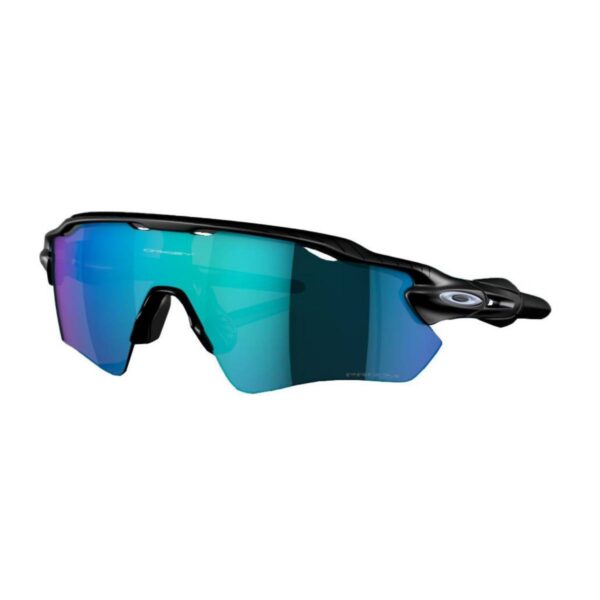 Sonnenbrille Oakley Radar EV Path Encircle Collection Schwarz Blau Fahrradbrillen