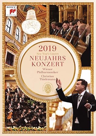 Sony DVD - Neujahrskonzert 2019 - 2h43min - 7.5 x 5.39 x 0.58 inches - Schwarz Hobby & Sport